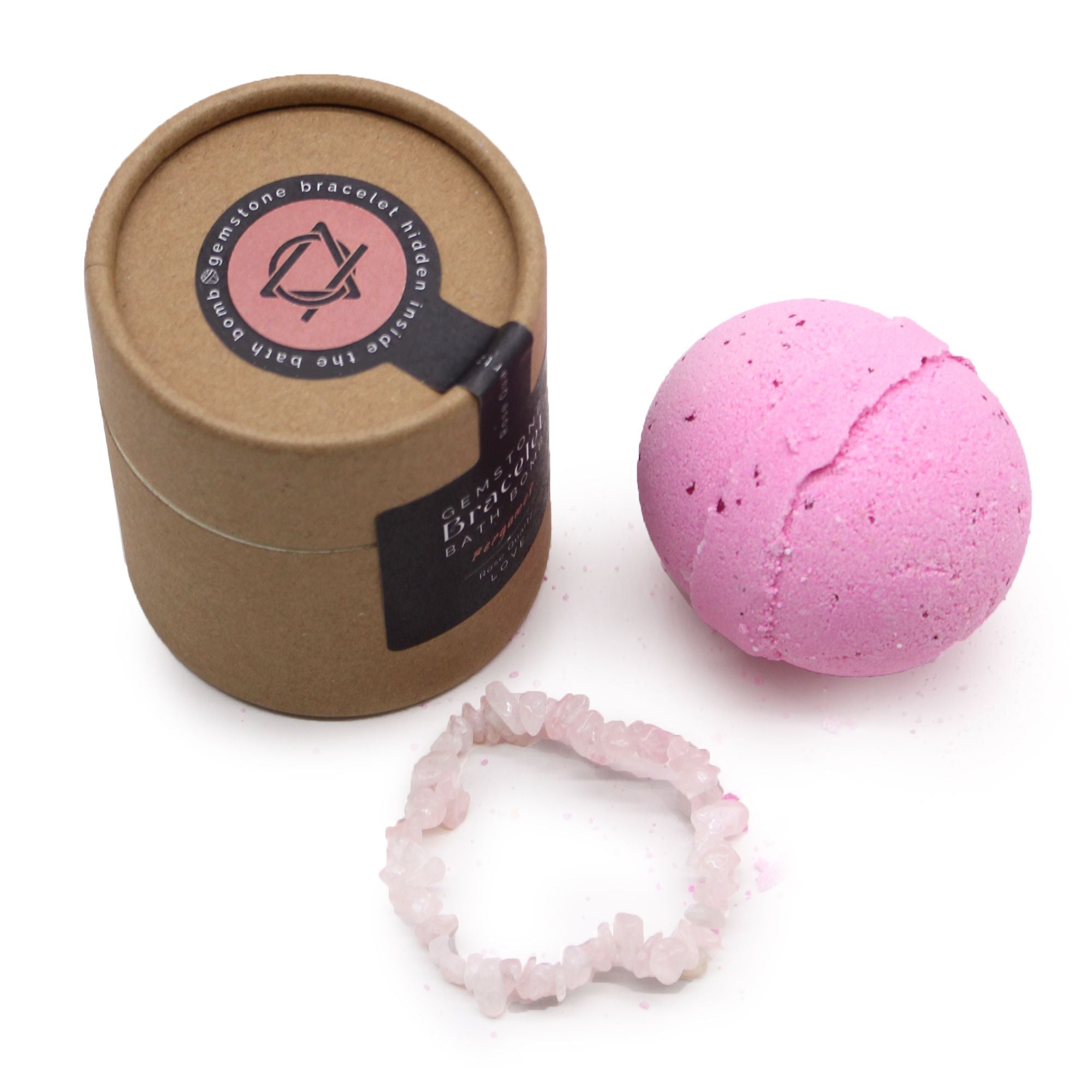 Bath Bomb met Edelsteen Armband