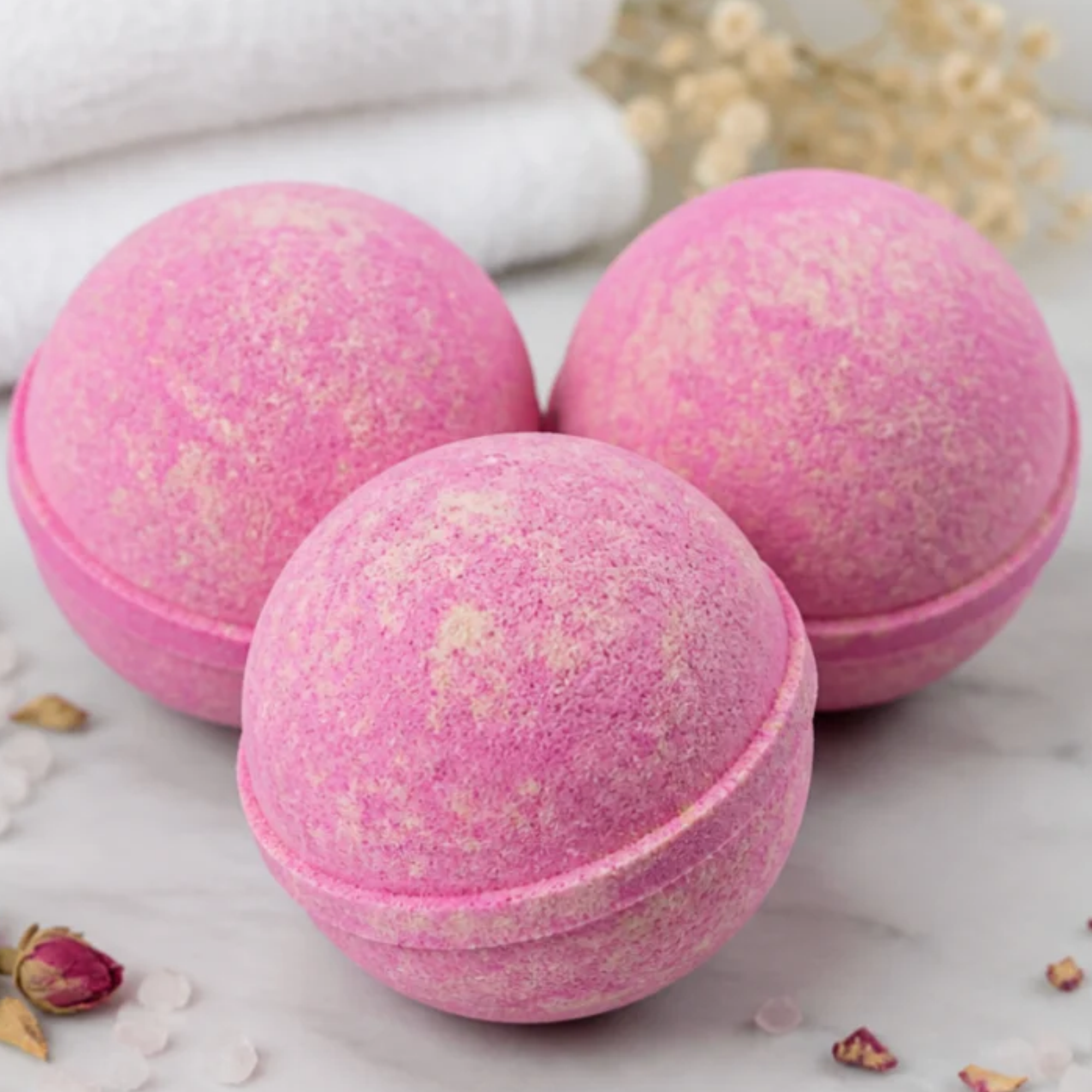 Pink Lemonade — Bath Bomb Set (3 x ±6.35 oz)