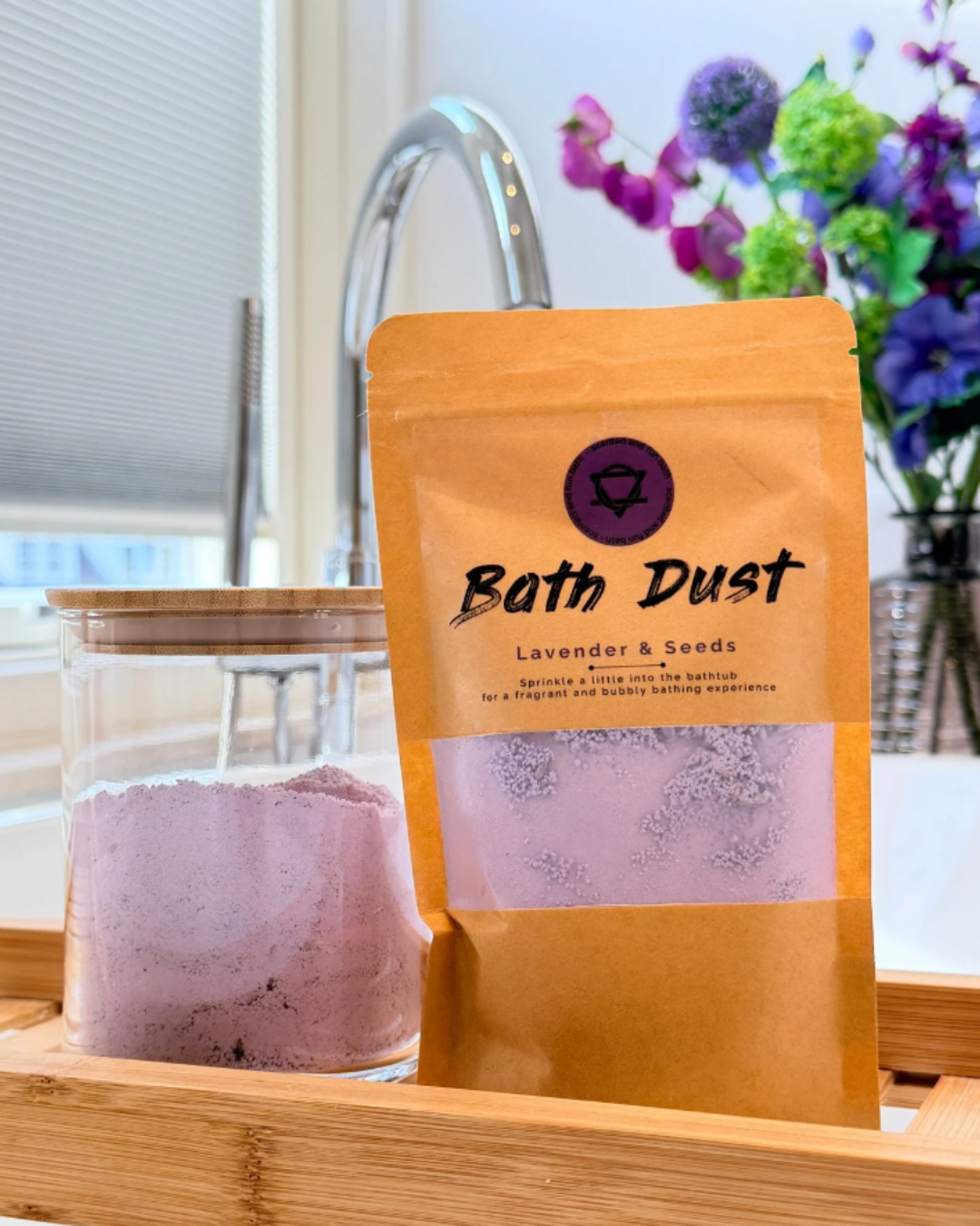 Lavender & Seeds Bath Dust — 200g