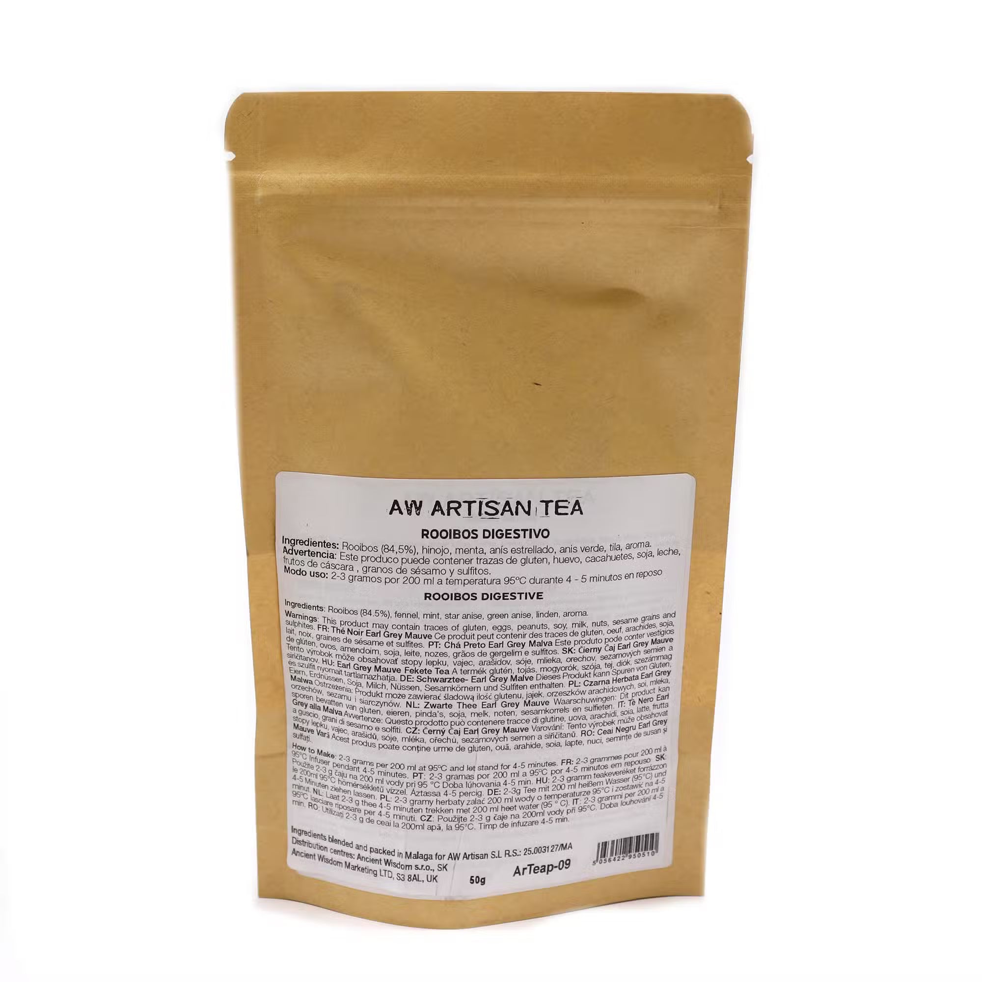 Rooibos Digestive Blend — Herbal Tea (50g)