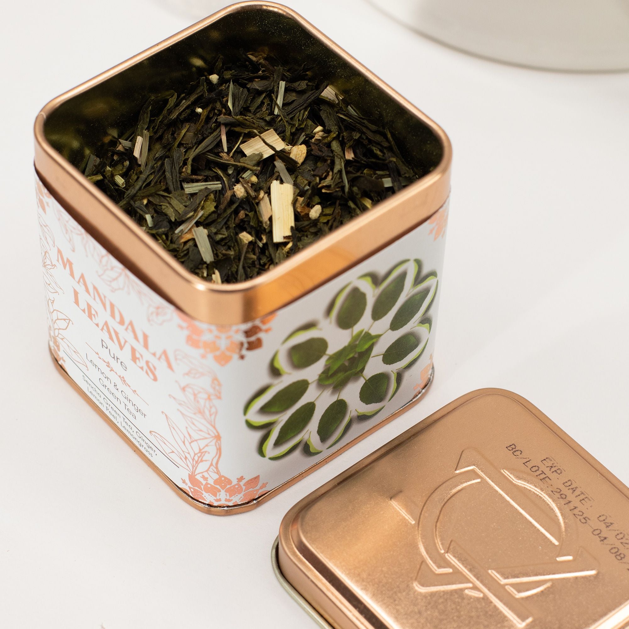 Green Tea Lemon & Ginger — Groene Thee (50g)