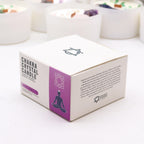 Crystal Candle — Crown Chakra