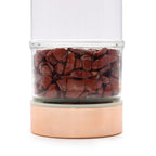 Luxe Crystal Tea Infuser — Red Jasper