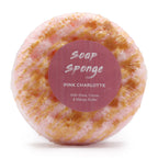 Pink Charlotte Butter Bubble Soap Sponge
