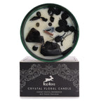 The King of Swords — Crystal Magic Flower Candle