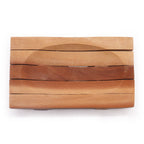 Mahogany Soap Dish Grid Drainer