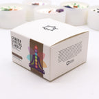 Large Crystal Candle — Seven Chakras