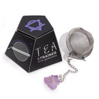 Amethyst Cluster Crystal Tea Strainer
