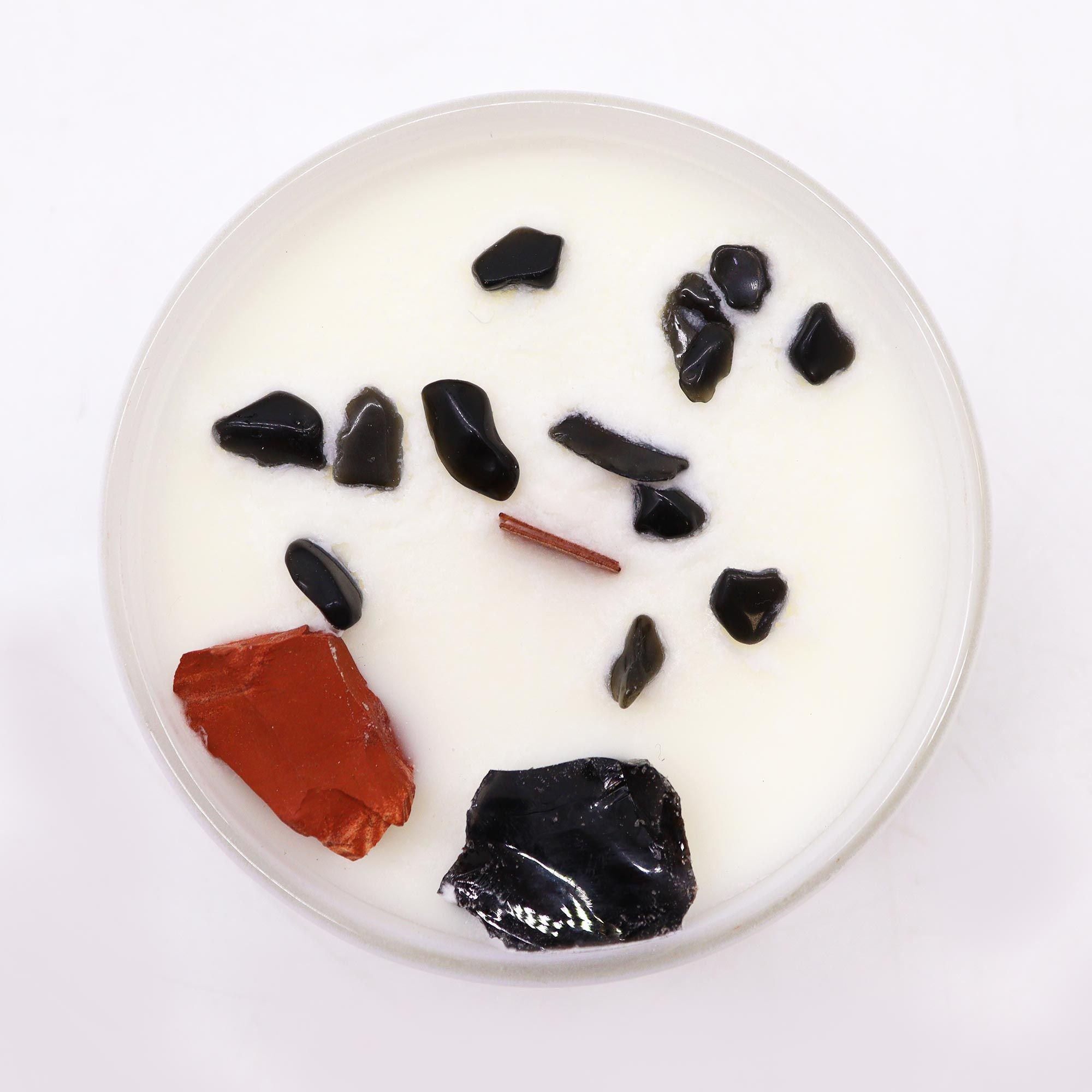 Crystal Candle — Root Chakra