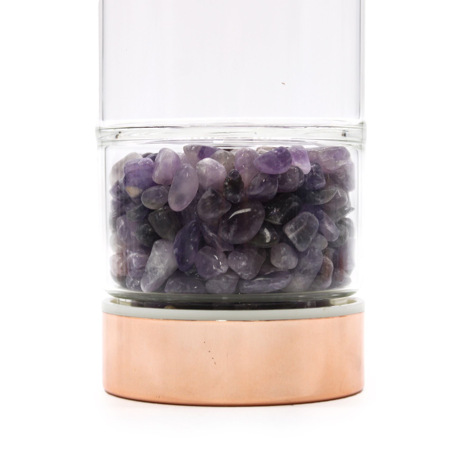 Luxe Crystal Tea Infuser — Amethyst