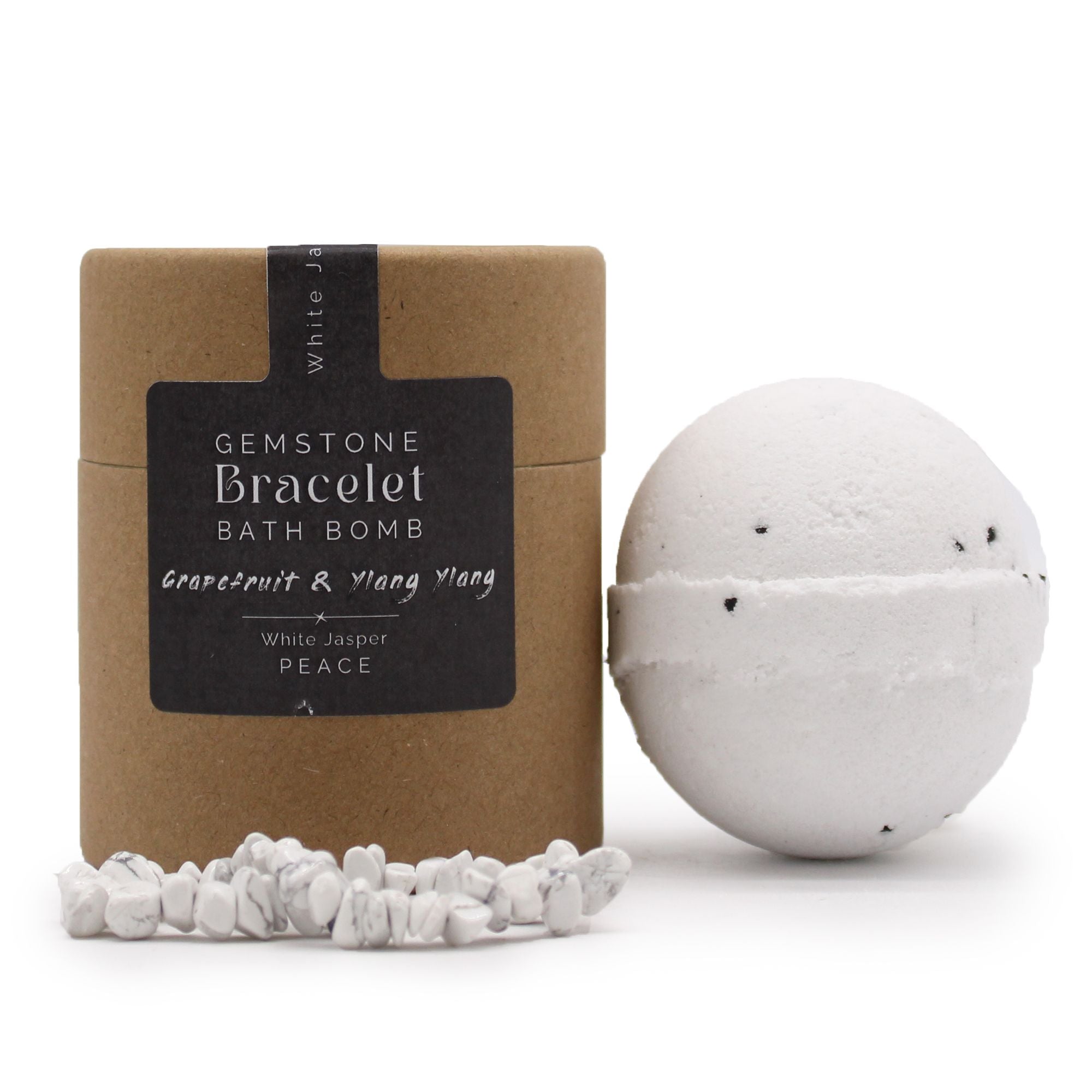 White Jasper Surprise Bath Bomb