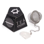 Rock Quartz Crystal Tea Strainer