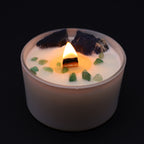 Crystal Candle — Throat Chakra
