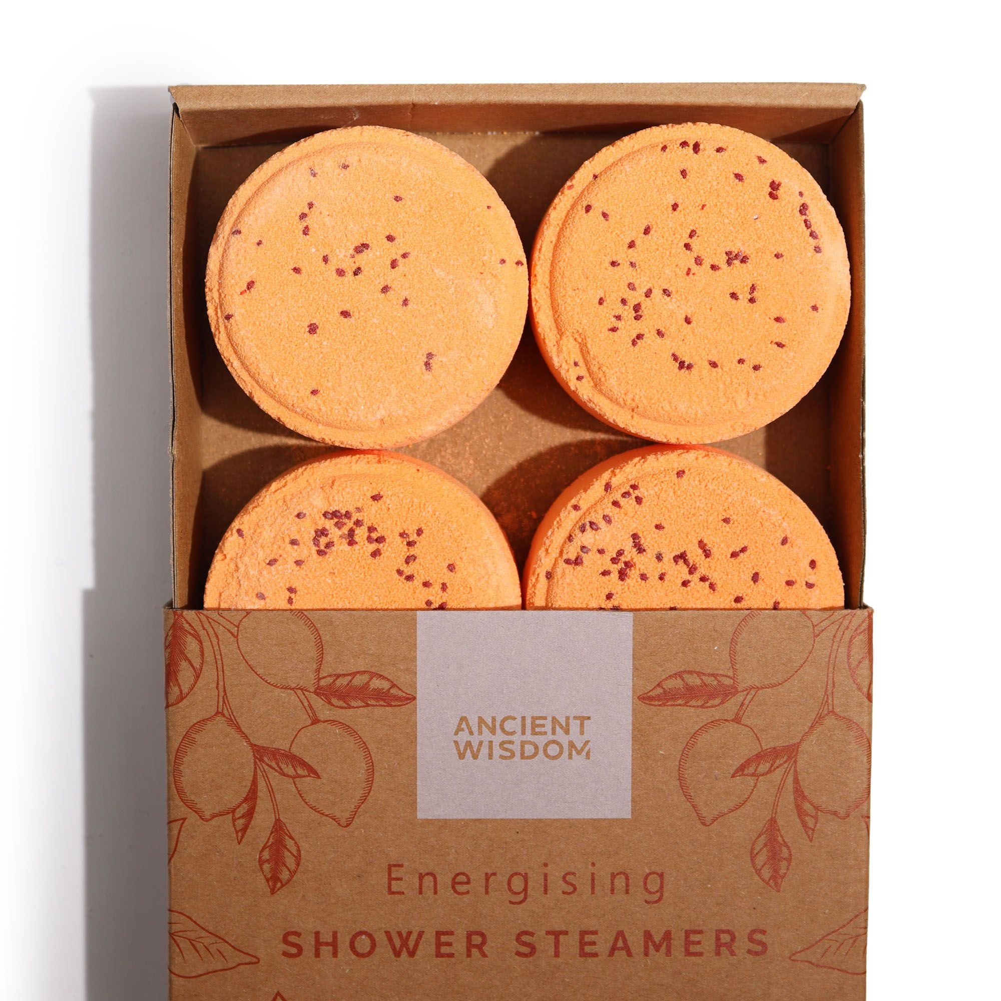Energising Shower Steamers — Zen Wellness Set (4 stuks)