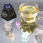 Rose Quartz Crystal Tea Strainer