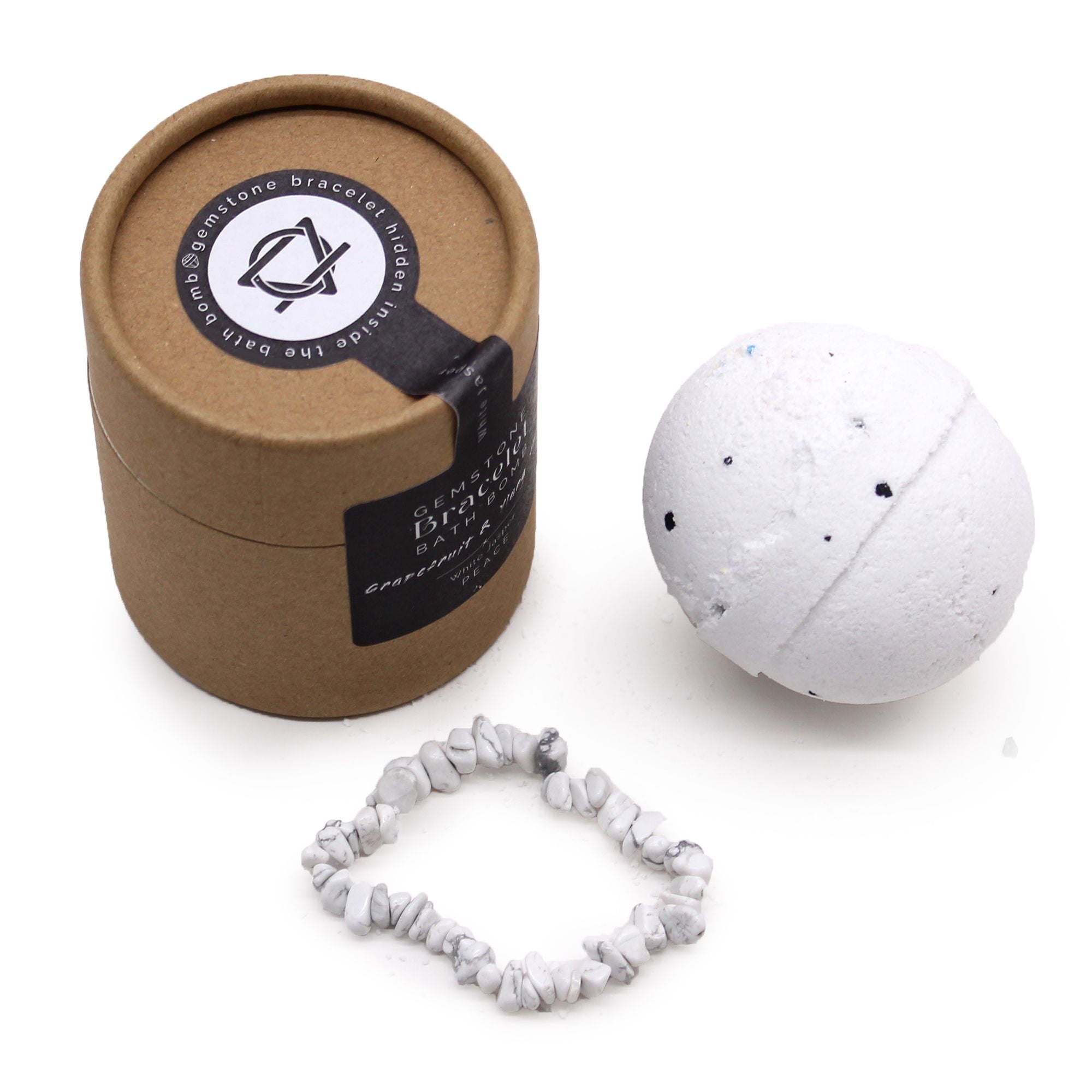 White Jasper Surprise Bath Bomb