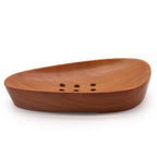 Mahogany Soap Dish Pebble