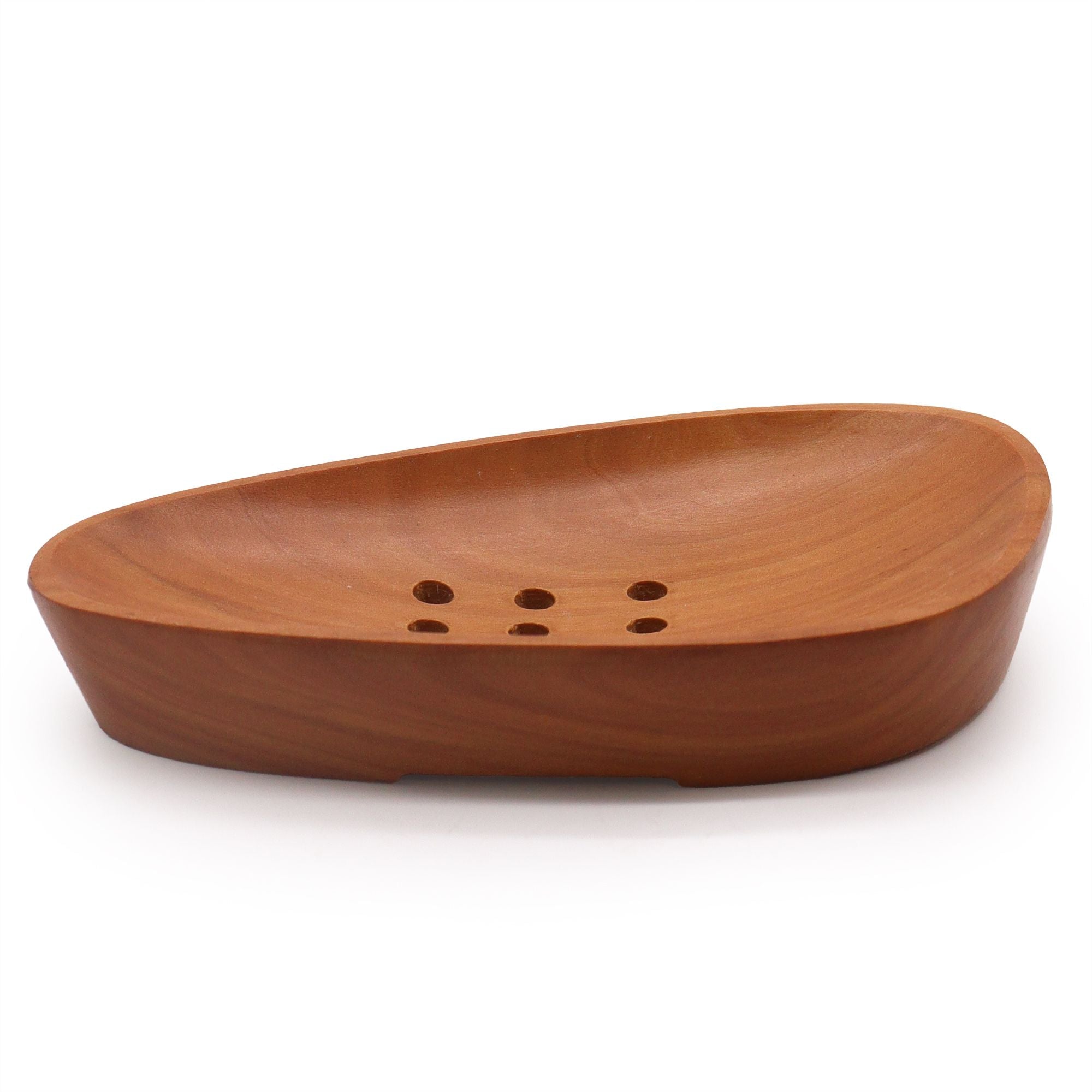 Mahogany Soap Dish Pebble
