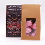 Heart Haven Bath Bomb Set — Ylang &amp; Rose (350g)