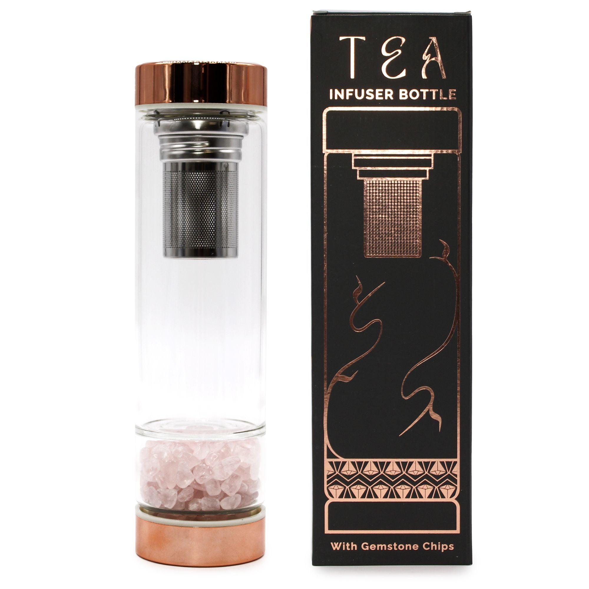 Rose Quartz Tea Ritual Gift Set
