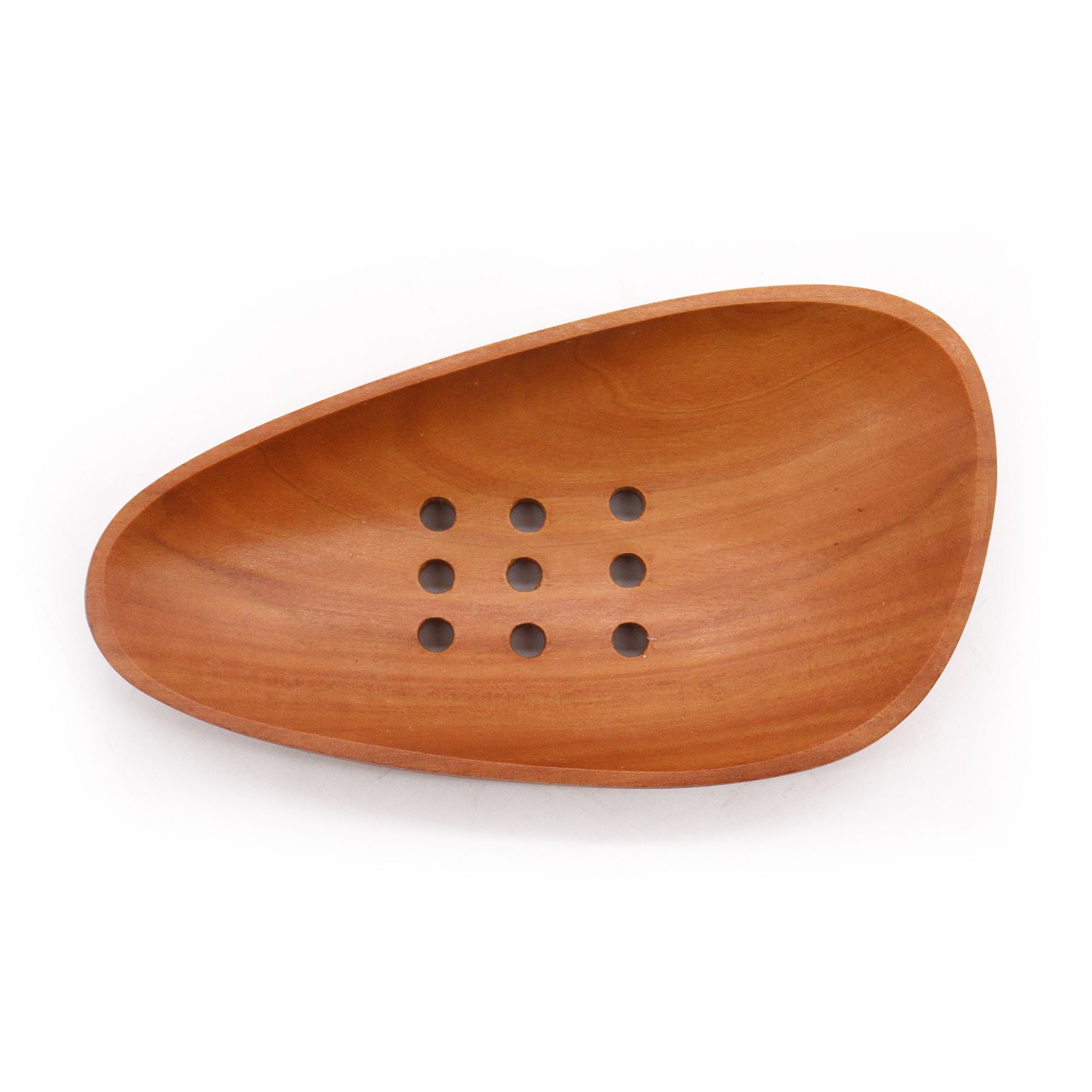 Mahogany Soap Dish Pebble