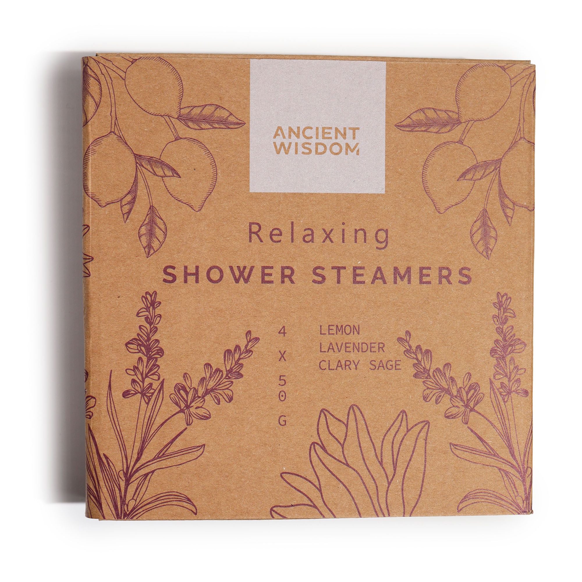 Relaxing Shower Steamers — Zen Wellness Set (4-pack)