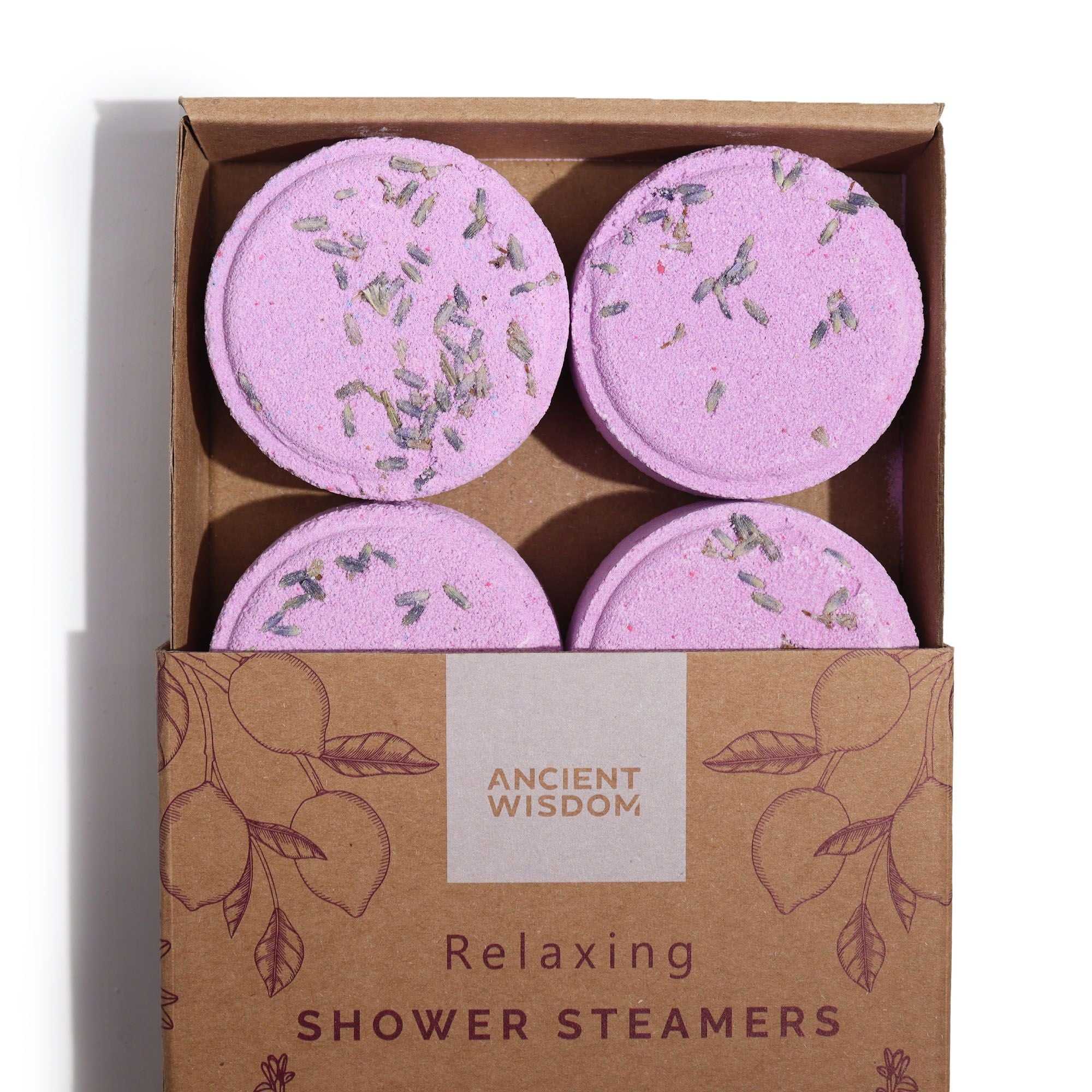 Relaxing Shower Steamers — Zen Wellness Set (4-pack)