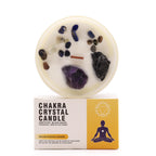 Crystal Candle — Solar Plexus Chakra