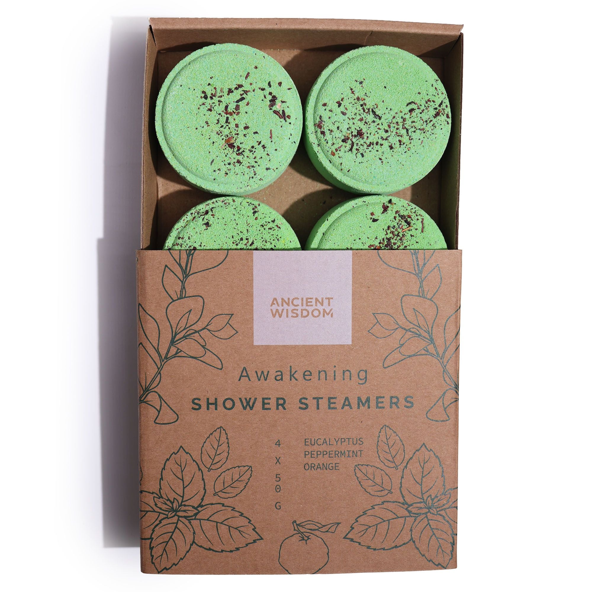 Awakening Shower Steamers — Zen Wellness Set (4 Count)