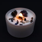 Crystal Candle — Solar Plexus Chakra